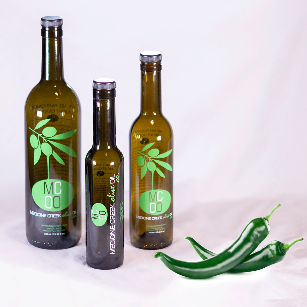 Baklouti Green (Fused) Chili Oil Medicine Creek Olive Oil